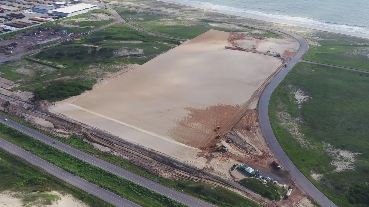 2025 - Obras do terminal de tancagem da Dislub