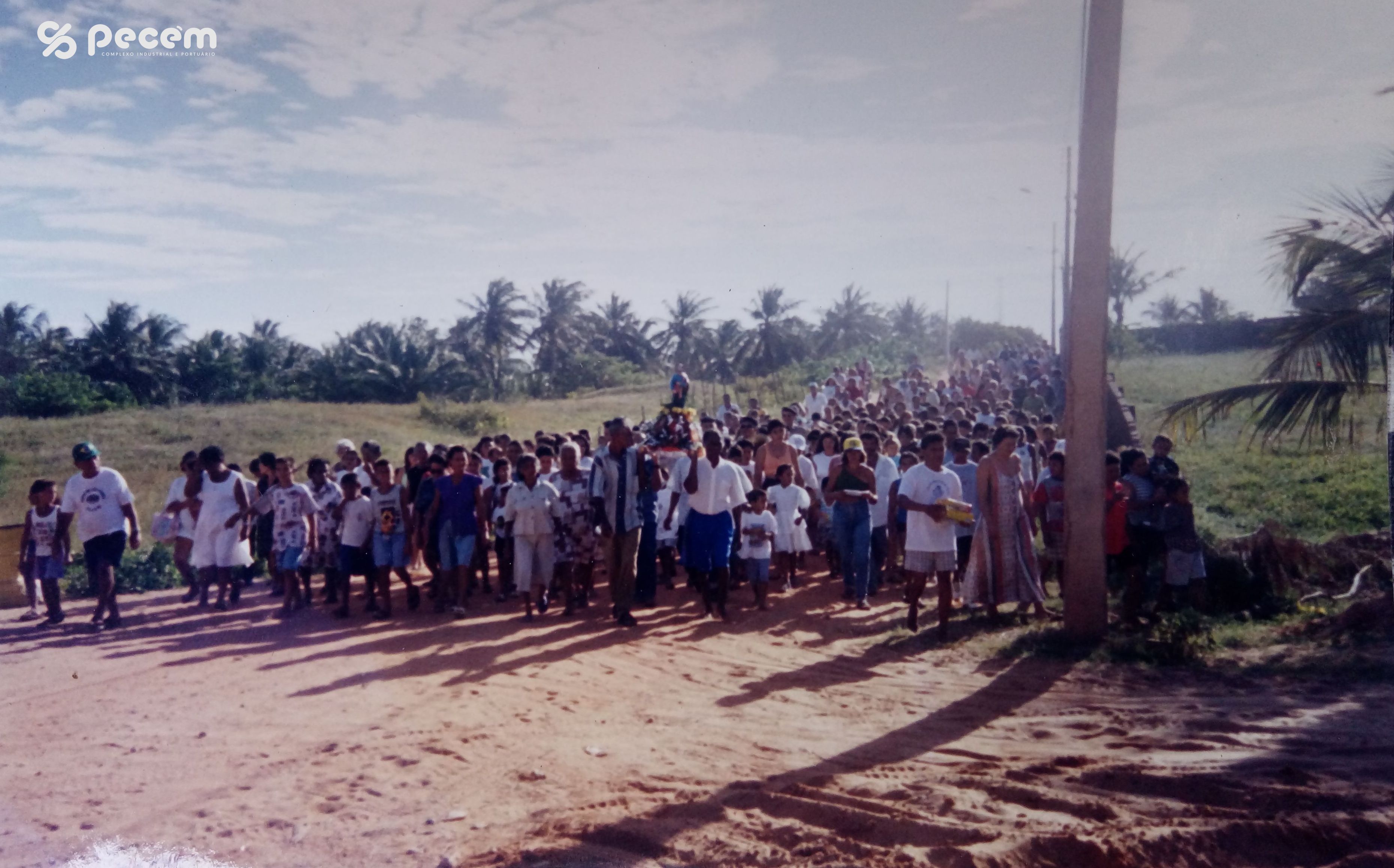 1996 - PROCISSÃO DOS FESTEJOS DE SÃO PEDRO NO PECÉM.