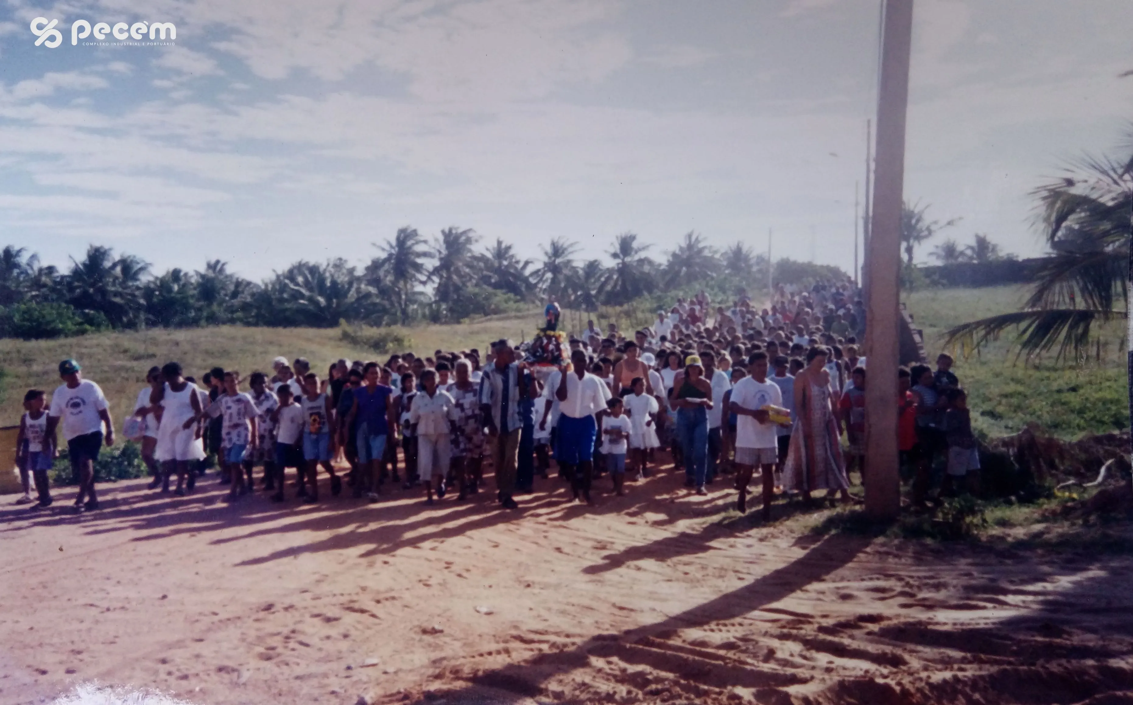 1996 - PROCISSÃO DOS FESTEJOS DE SÃO PEDRO NO PECÉM.