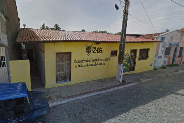2014 -  Instalações da Colônia de Pescadores Z6 no Pecém no ano de 2014.