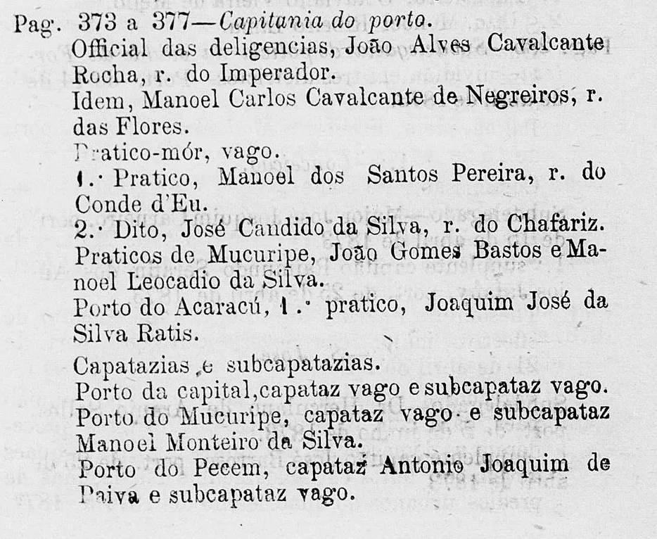 Recorte de texto de jornal