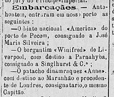 Recorte de texto de jornal