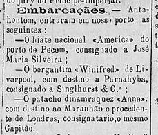 Recorte de texto de jornal