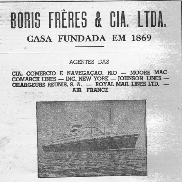 Propaganda publicada no primeiro volume do Anuário do Ceará - 1953-1954, de Waldery Uchou.