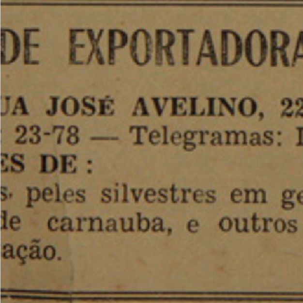 1953 - Propaganda da Empresa Jorge Steiner e Cia Ltda de importação e exportação  - Almanaque do Ceará